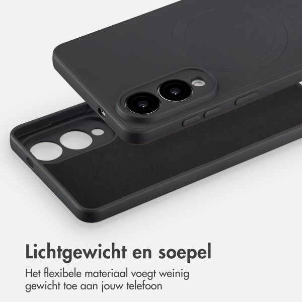 imoshion Color Backcover met MagSafe Samsung Galaxy S25 Edge - Zwart