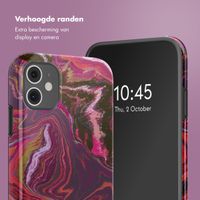 Selencia Vivid Backcover Apple iPhone 11 - Marble Purple