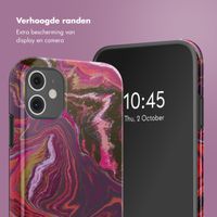 Selencia Vivid Tough Backcover iPhone 11 - Marble Purple