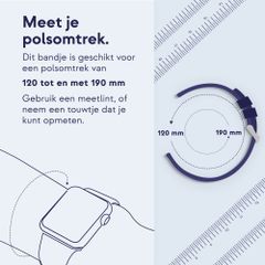 imoshion Milanees magnetisch bandje Apple Watch | 38/40/41/42 mm - Starlight