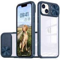 imoshion Camslider Backcover Apple iPhone 14 - Donkerblauw