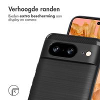 imoshion Brushed Backcover Google Pixel 8 - Zwart