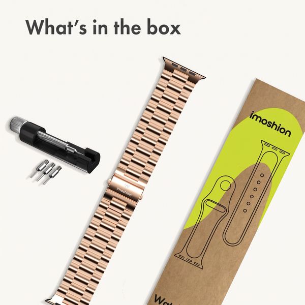 imoshion Steel strap Apple Watch | 38/40/41/42 mm - Rose Gold