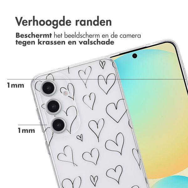 imoshion Design hoesje Samsung Galaxy S24 FE - Hearts