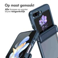 imoshion Rugged Clear Backcover Samsung Galaxy Z Flip 5 - Donkerblauw