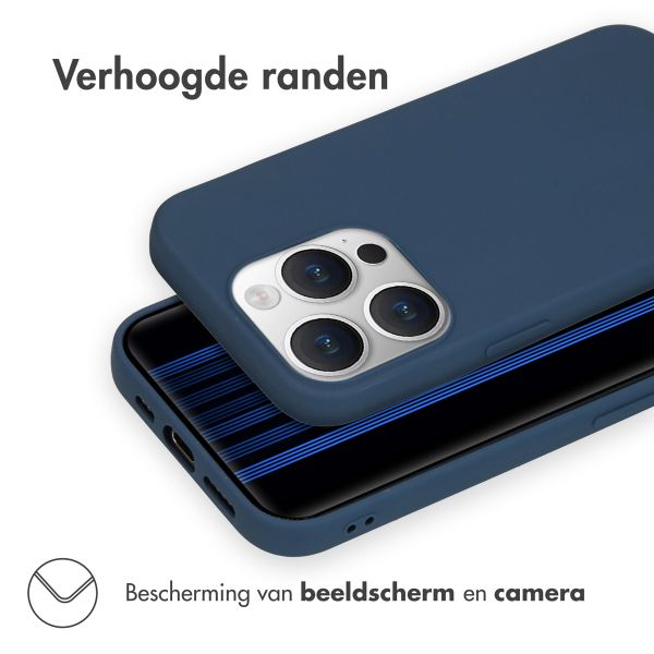 imoshion Color Backcover Apple iPhone 15 Pro - Donkerblauw