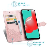 imoshion Mandala Bookcase Samsung Galaxy A32 (5G) - Rosé Goud