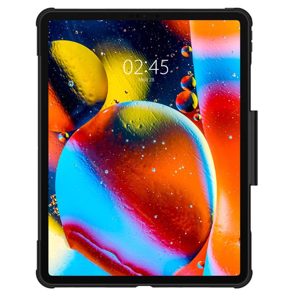 Spigen Rugged Armor Pro Bookcase iPad Pro 12.9 (2022) / Pro 12.9 (2021) - Zwart