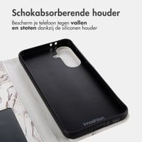 imoshion Design Bookcase Samsung Galaxy A37 (5G) - Sandy Marble
