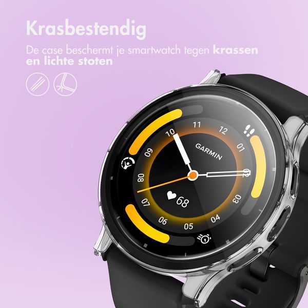 imoshion Full Cover Hardcase Garmin Venu 3 - Transparant