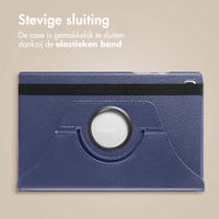 imoshion 360° draaibare Bookcase Samsung Galaxy Tab A11 - Donkerblauw