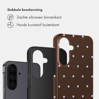 Selencia Vivid Backcover Samsung Galaxy A37 (5G) - Happy Dots Chocolate