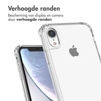 imoshion Backcover met koord + armband iPhone Xr - Parels hartjes