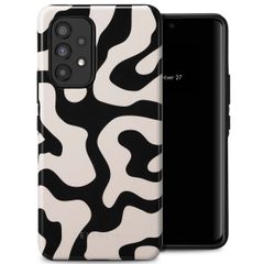 Selencia Vivid Backcover Samsung Galaxy A53 - Art Wave Black