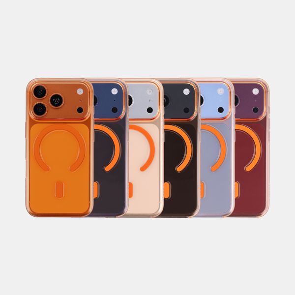Accezz Lite Backcover met MagSafe Apple iPhone 18 Pro / 17 Pro - Oranje