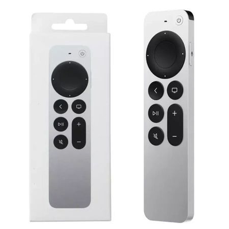 Apple Siri Remote 2e generatie - Afstandsbediening voor Apple TV - Zilver