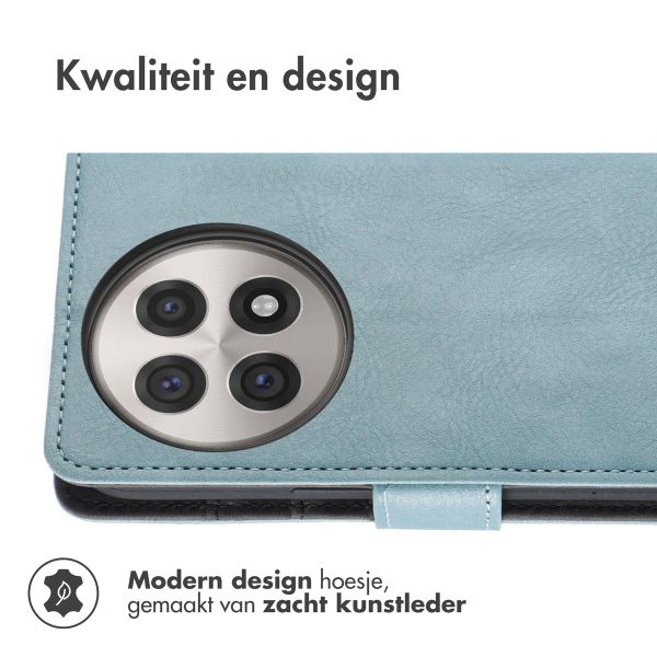 imoshion Luxe Bookcase OnePlus 13R - Lichtblauw