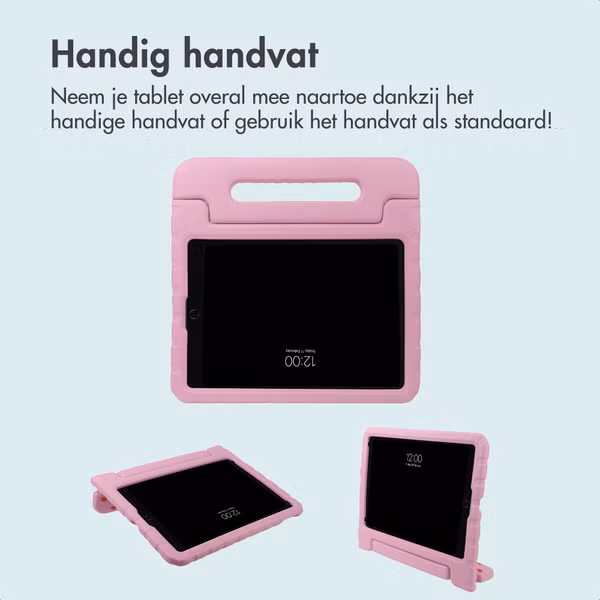 imoshion Kidsproof Design Backcover met handvat Apple iPad 9 (2021) 10.2 inch / iPad 8 (2020) 10.2 inch / iPad 7 (2019) 10.2 inch - Hartjes