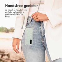 imoshion Design hoesje met koord Samsung Galaxy A36 - Smoke Green Flowers