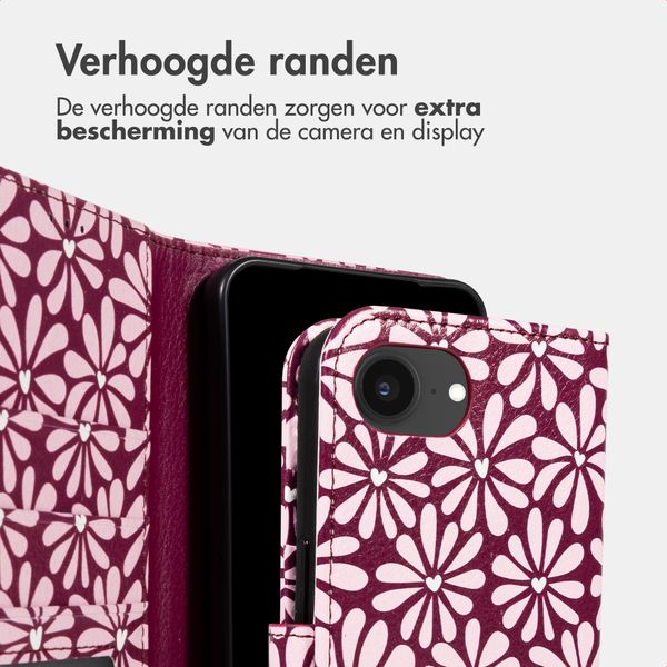 imoshion Design Bookcase Apple iPhone 17e / 16e - Bloom Love Blush