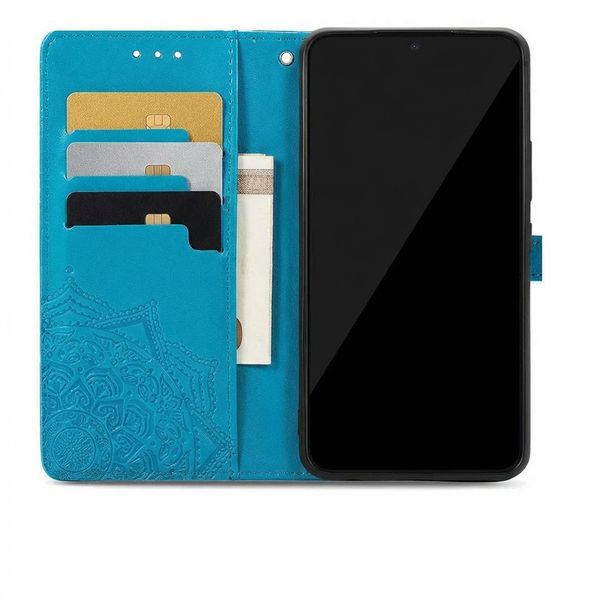 imoshion Mandala Bookcase Samsung Galaxy S24 Plus - Turquoise