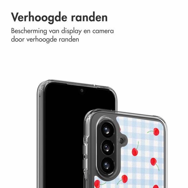 imoshion Design hoesje Samsung Galaxy A17 (5G) / (4G) - Cherry Check