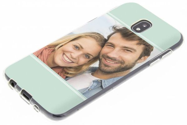 Ontwerp je Samsung Galaxy J5 (2017) gel hoesje - Transparant