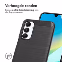 imoshion Brushed Backcover Samsung Galaxy A16 - Zwart