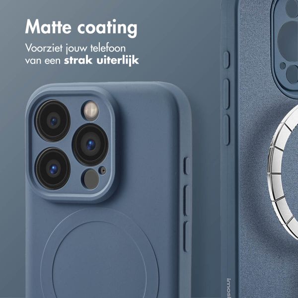 imoshion Color Backcover met MagSafe Apple iPhone 15 Pro - Donkerblauw
