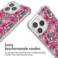 imoshion Design hoesje met koord Apple iPhone 15 Pro - Flower Water