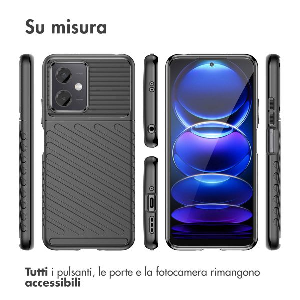 imoshion Thunder Backcover Xiaomi Poco X5 5G - Zwart