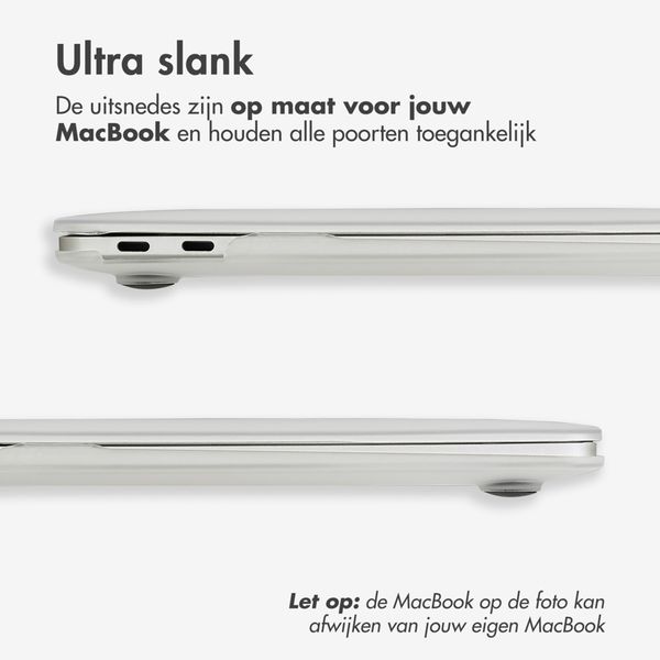 imoshion Laptop Cover Apple MacBook Air 15 inch (2023 / 2024 M3 chip / 2025 M4 chip) - Transparant