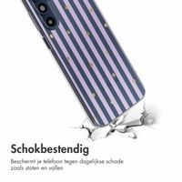 imoshion  Design hoesje Samsung Galaxy A16 - Sparkle Lines Lavender