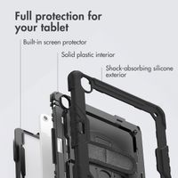 Accezz Rugged Back Cover with shoulder strap Apple iPad Air 13 inch (2026) M4 / (2025) M3 / (2024) M2 - Black