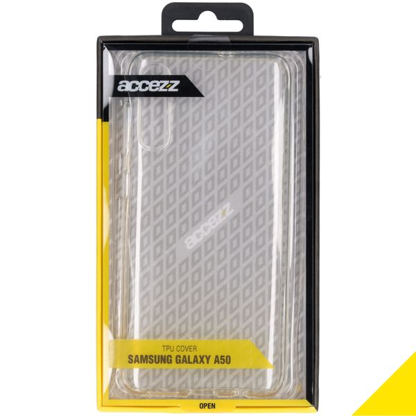 Accezz Clear Backcover Samsung Galaxy A50 / A30s - Transparant