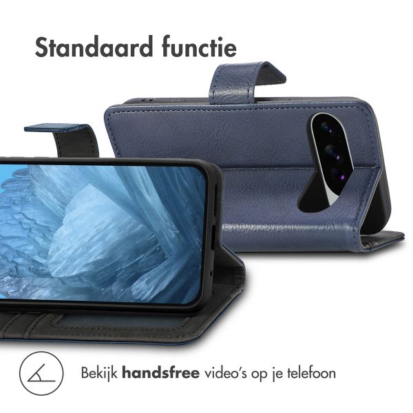 imoshion Luxe Bookcase Google Pixel 10 Pro XL - Donkerblauw