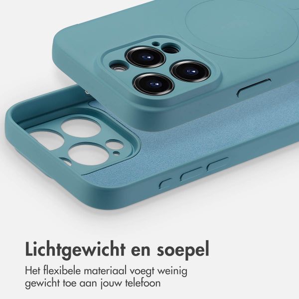 imoshion Color Backcover met MagSafe Apple iPhone 15 Pro Max - Smoke Green