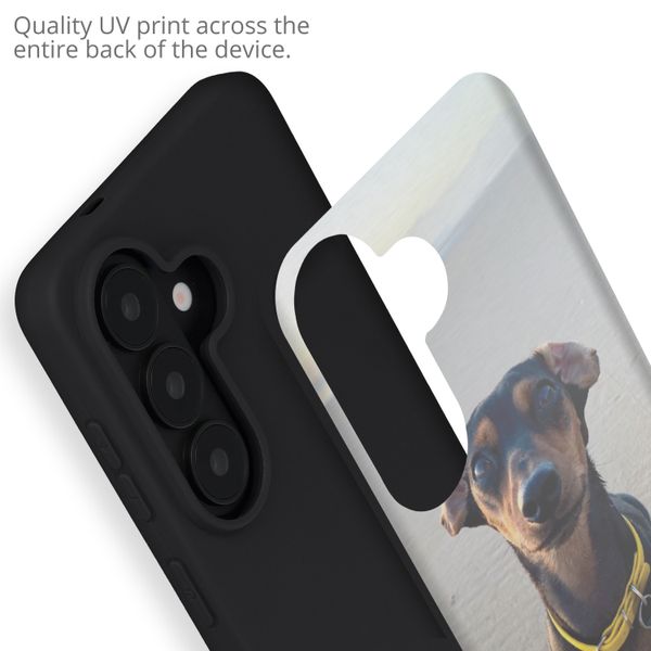 Ontwerp je eigen gel hoesje Samsung Galaxy S26 Plus - Zwart