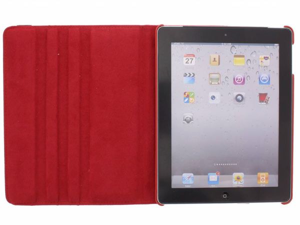 360° Draaibare Bookcase iPad 4 (2012) 9.7 inch / 3 (2012) 9.7 inch / 2 (2011) 9.7 inch