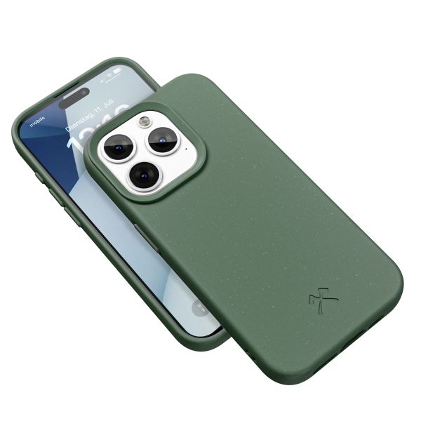 Woodcessories Bio Case MagSafe iPhone 15 Pro - Midnight Green