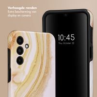 Selencia Vivid Tough Backcover Samsung Galaxy A15 (5G/4G) - Chic Marble Gold