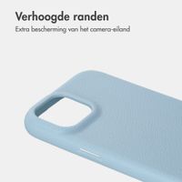 imoshion Texture Backcover Apple iPhone 14 / 13 - Lichtblauw