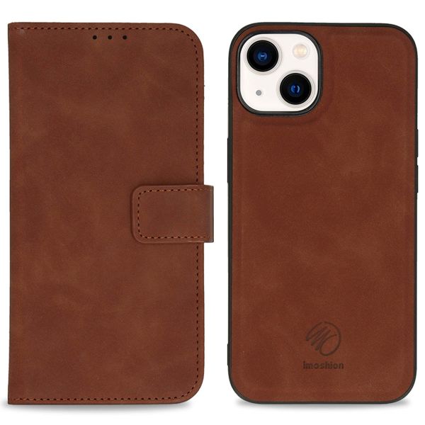 imoshion Uitneembare 2-in-1 Luxe Bookcase Apple iPhone 14 - Bruin