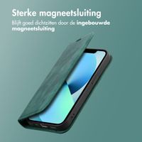imoshion Slim Bookcase Apple iPhone 14 / 13 - Groen