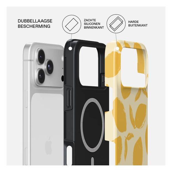 Burga Tough Backcover MagSafe Apple iPhone 18 Pro Max - Lemon Tart