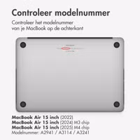 Accezz Magnetische Screenprotector Apple MacBook Air 15 inch (2023 / 2024 M3 chip / 2025 M4 chip)