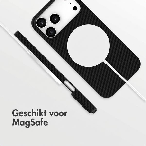 Accezz MagSafe Kevlar® Backcover Apple iPhone 17 Pro Max - Zwart