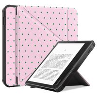imoshion Design Vouwbare Bookcase Kobo Libra Colour - Happy Dots
