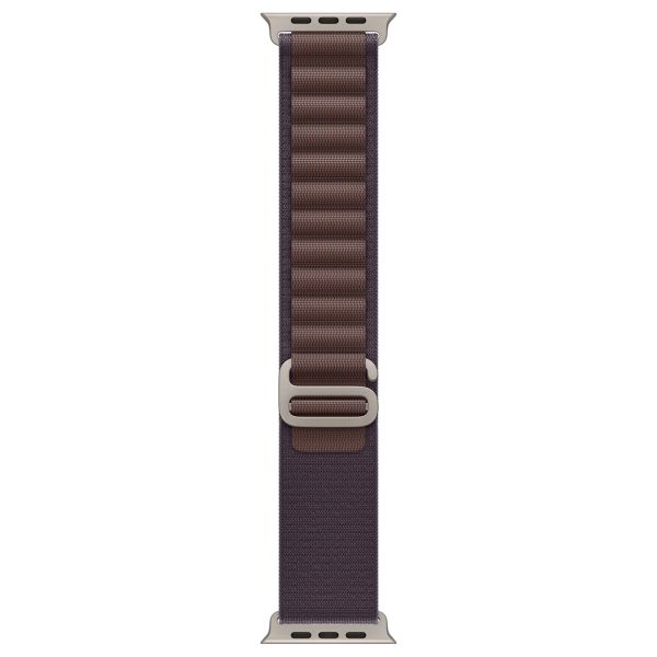 Apple Alpine Loop Band Apple Watch Series 1 - 11 / SE / Ultra (44/45/46/49 mm) - Maat L - Indigo