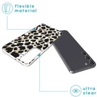 imoshion Design hoesje Samsung Galaxy S22 Plus - Luipaard / Zwart